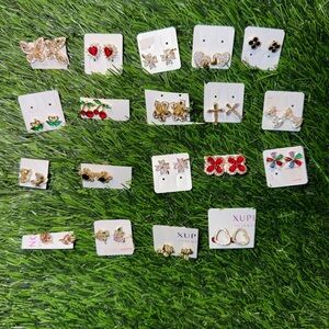 Aretes de Oro Laminado 💛 Gold Plated earrings